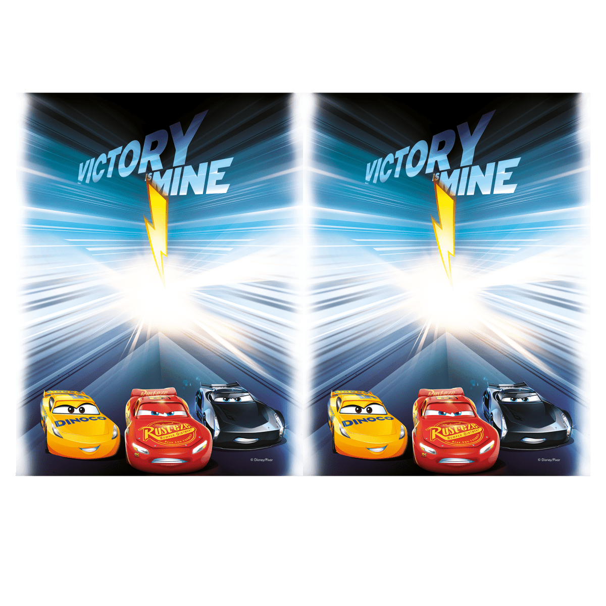 Cars Tafelkleed Plastic 1,85m