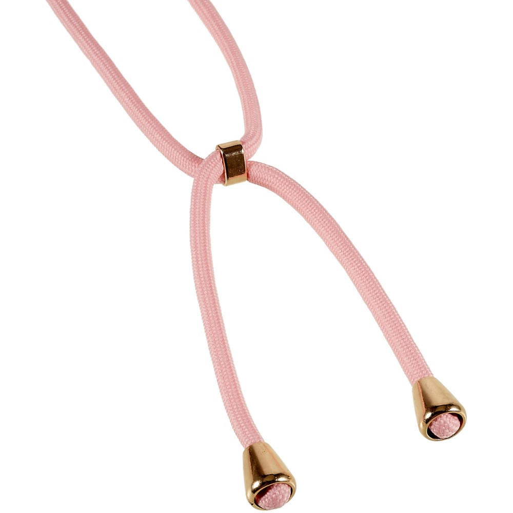 Samsung Galaxy A34 5G Necklace Bio Gummi Case Hülle Eco Friendly Nachhaltig Kompostierbar   Handykette (150cm) - Rosa