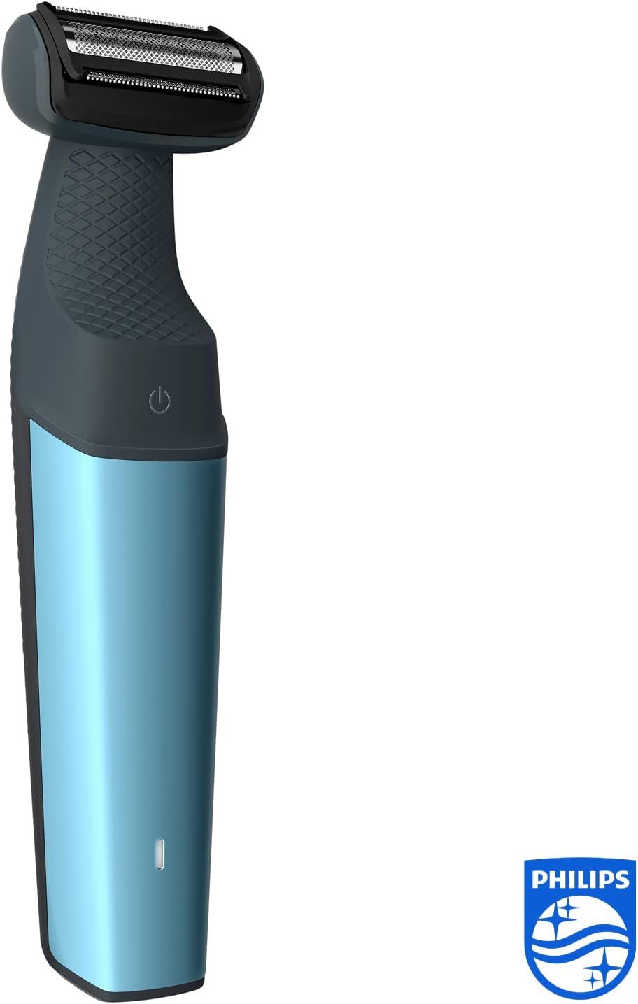 Philips Bodygroom Series 3000 hautfreundlicher Körperrasierer inkl. 3 Kammaufsätze