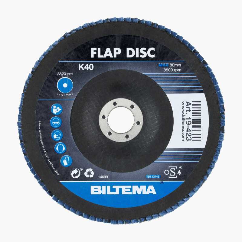 Flapdisc 180 mm, K40