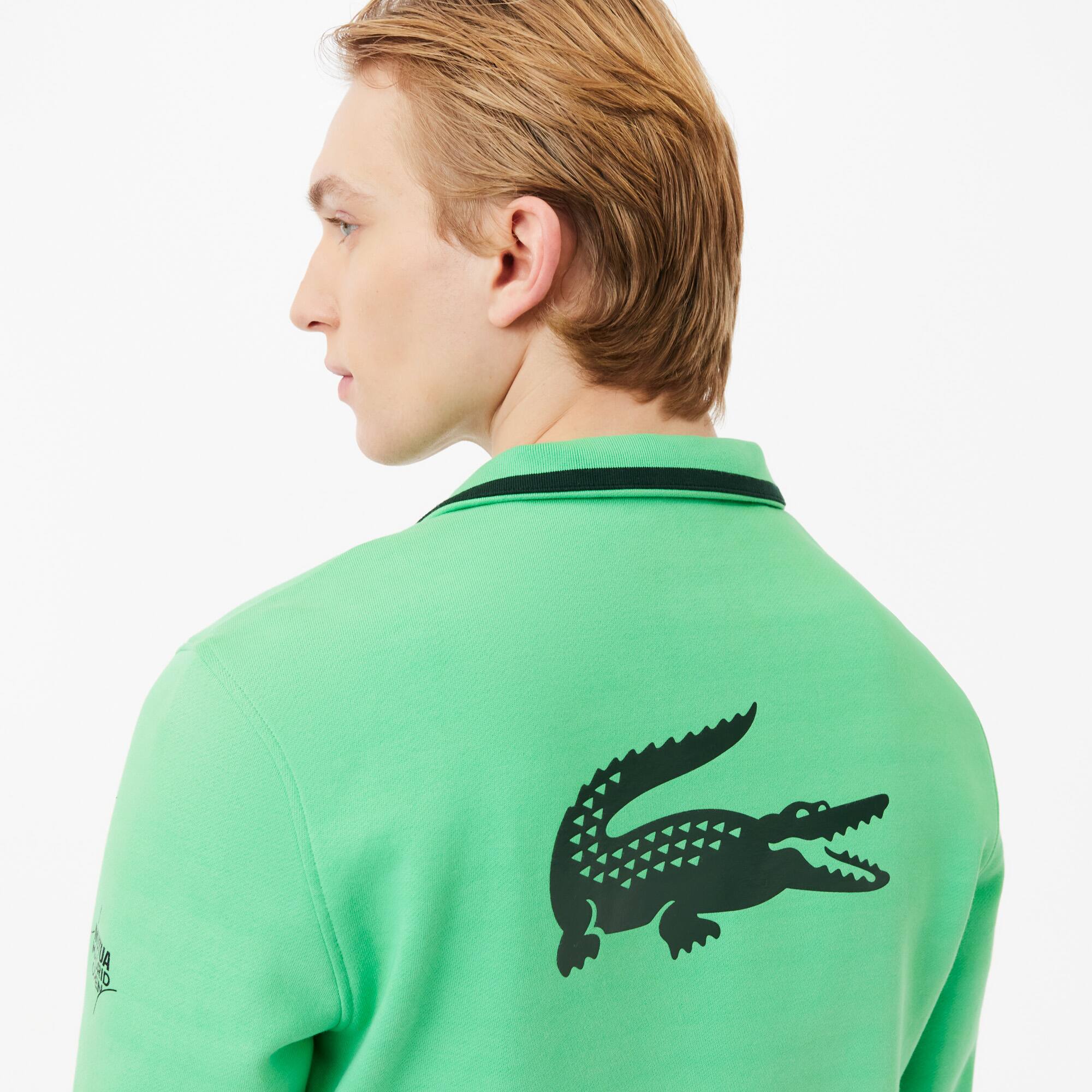 Tennis-Sweatshirt Mutua Madrid Open Edition Sweatshirts - Grün - Lacoste - Herren