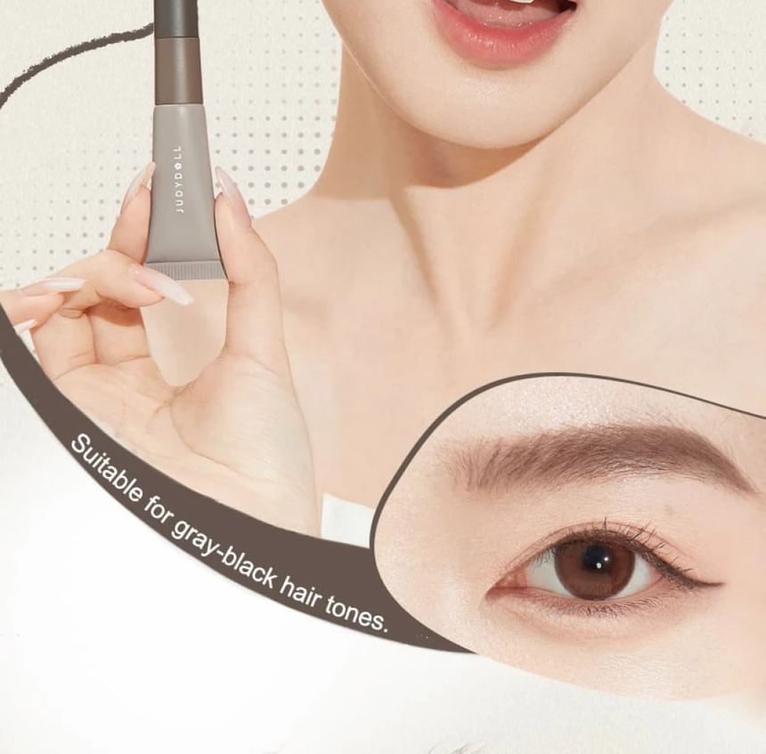 Judydoll - 2 in 1 eyeliner wenkbrauwgel - 2 kleuren