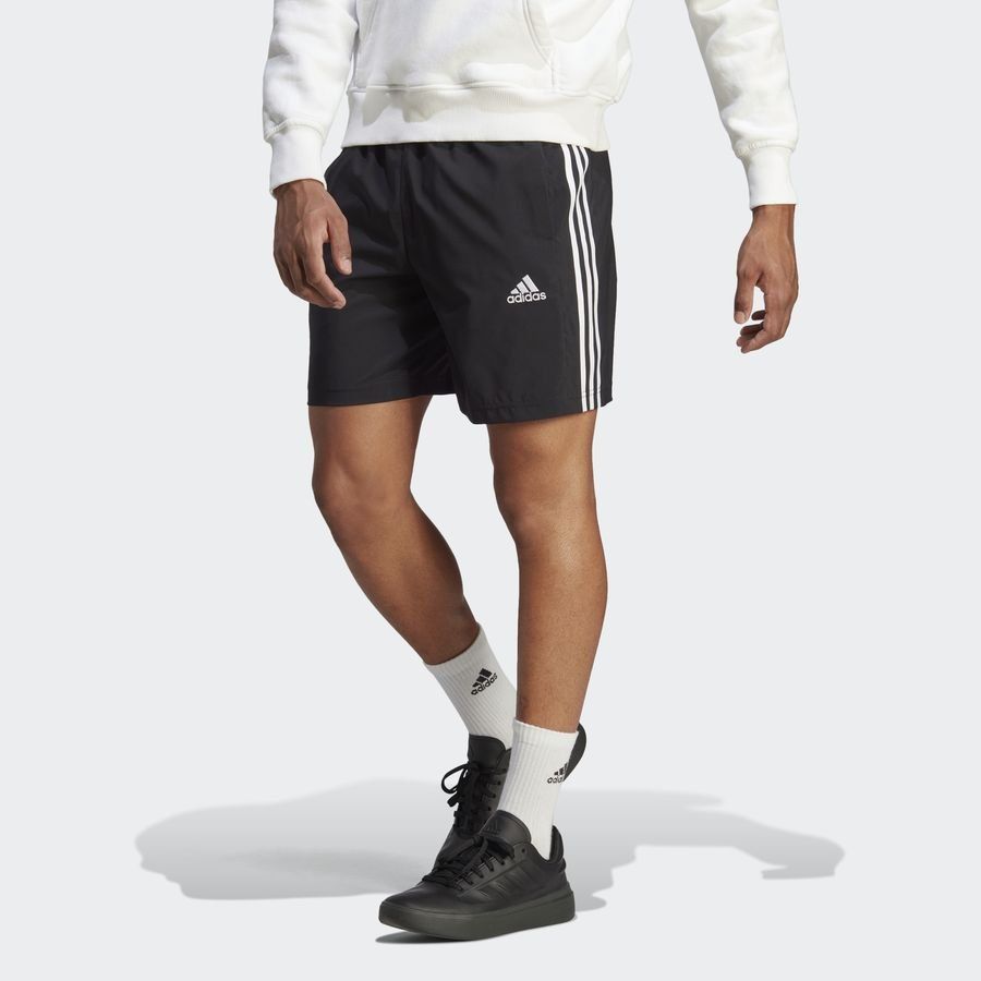 adidas Short Aeroready Essentials 3-Stripes - Noir/Blanc