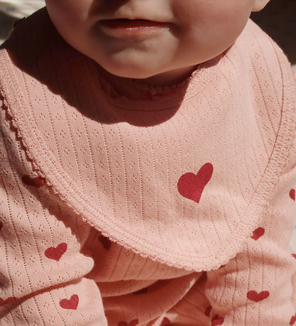 Konges Sløjd Babylätzchen - Minnie - 2er-Pack - Mellow Rose