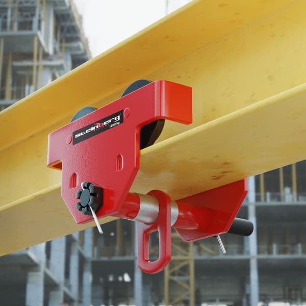 Hengende bjelke kranvogn 1000kg 1T