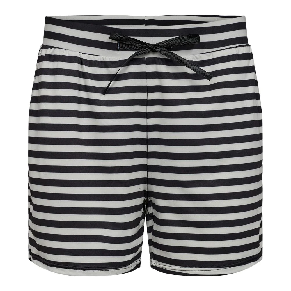 Liberte Alma-Shorts black creme stripe
