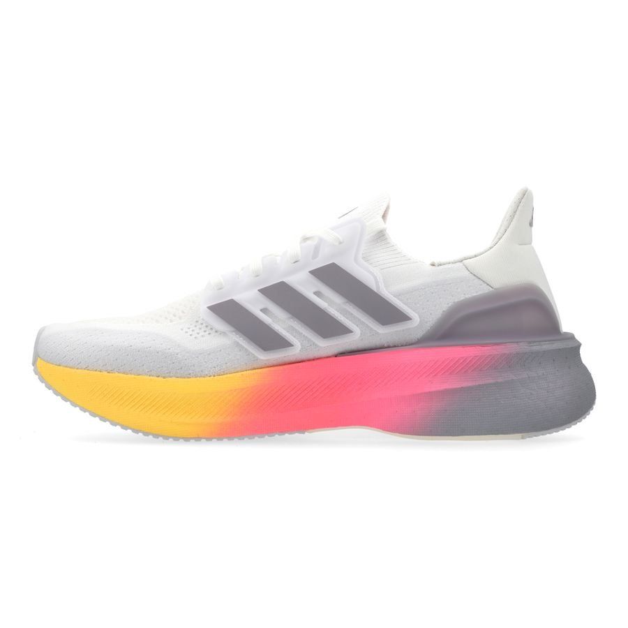 adidas Chaussures de Running Ultra Boost 5 - Blanc/Gris/Lucid Pink