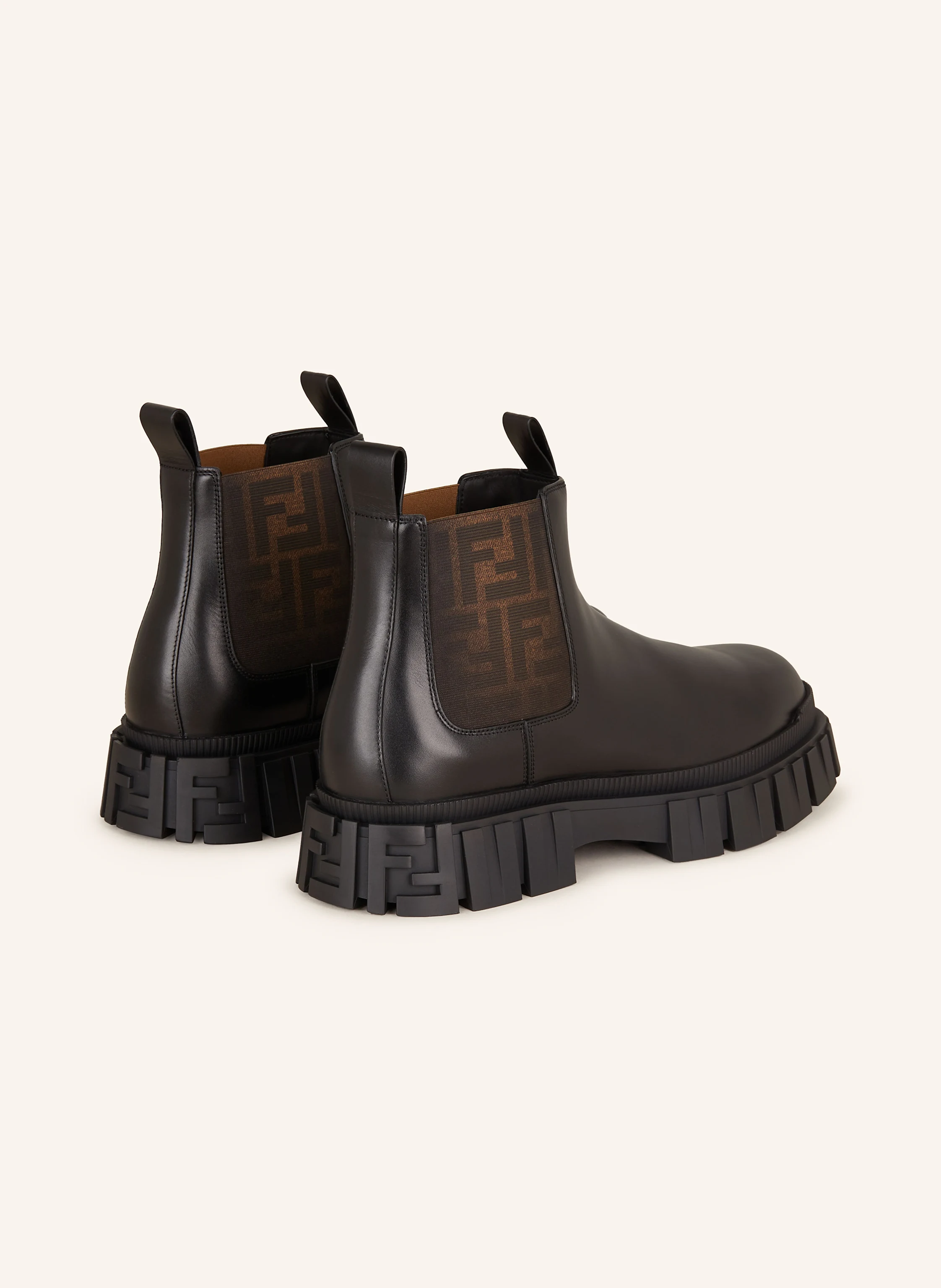 FENDI Plateau-Boots FF ELASTIC