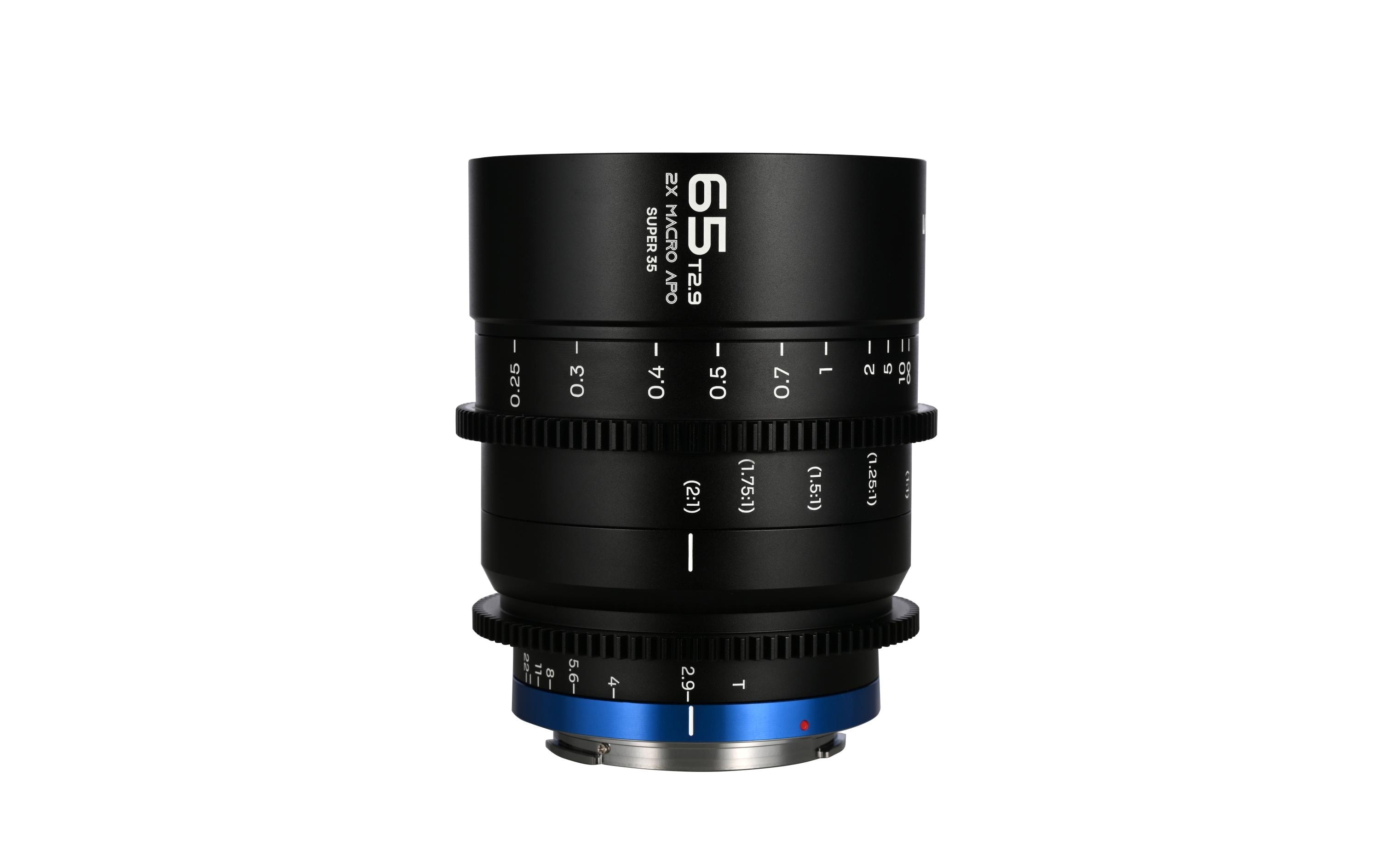 Festbrennweite 65 mm T2.9 2X Macro APO – Canon RF<br>Makro-Kinoobjektiv mit 2-facher Vergrösserung