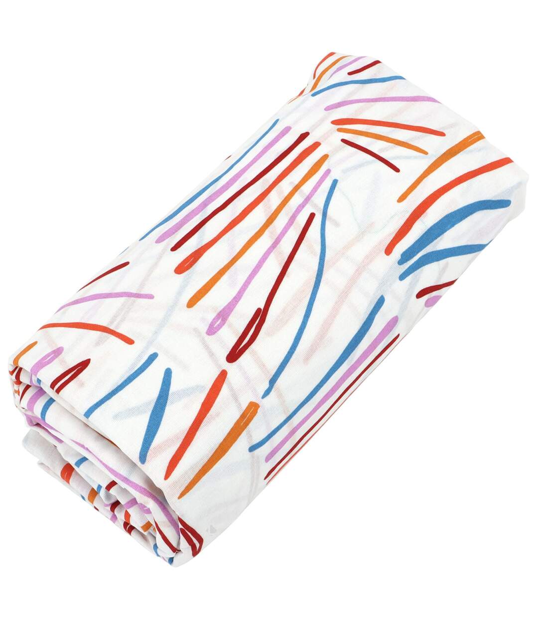 Drap housse imprimé 90x200 cm coton PERROQUET Salsa Bonnet 30 cm