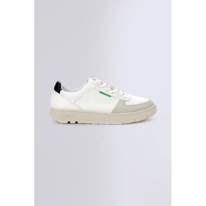 KICK ALLOW BLANC MARINE BASKETS BASSES Cuir No Gender