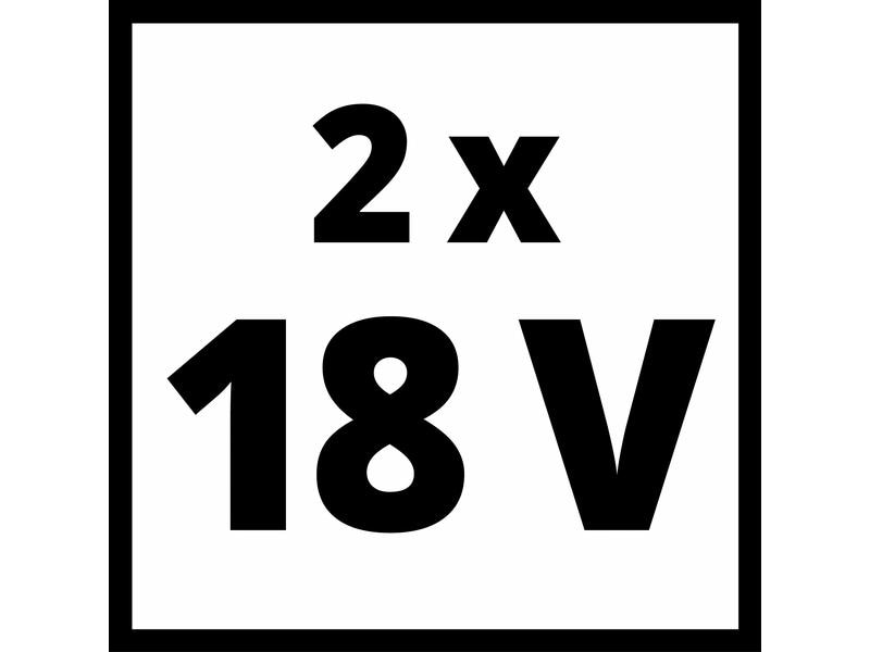 Einhell Akku PXC-Twinpack 18 V 4.0 Ah PXC-Twinpack 4.0 Ah, 18 V