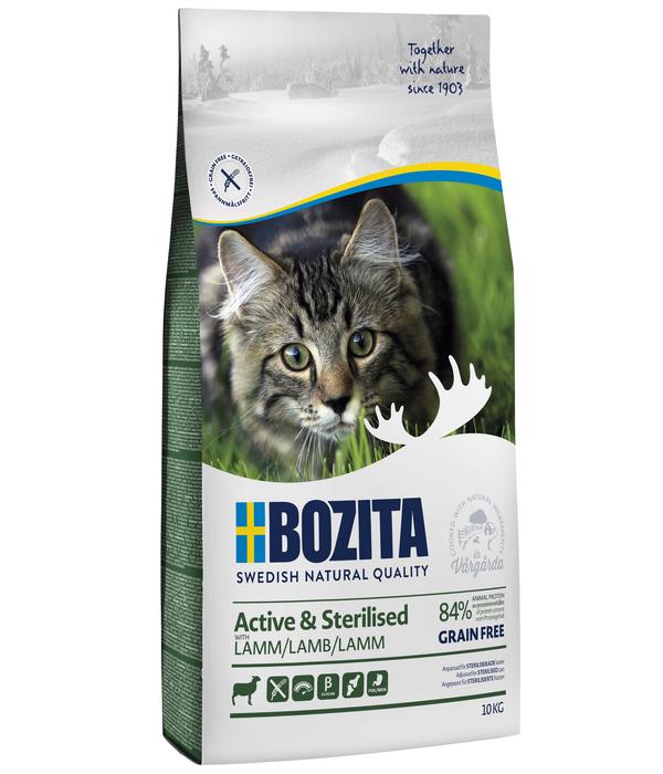 BOZITA Trockenfutter für Katzen Active &