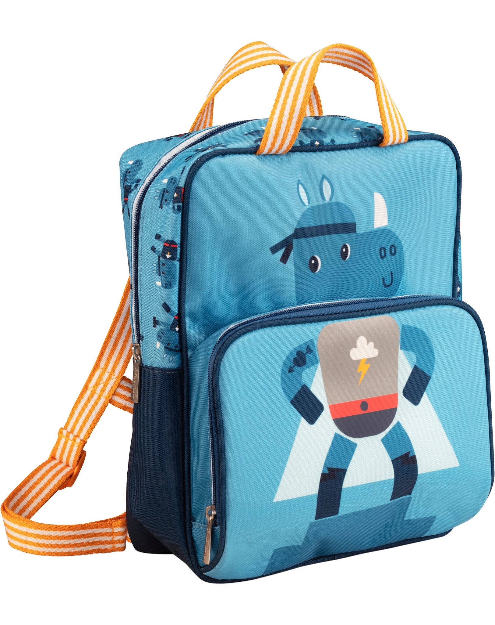 Lunch-Bag MARIUS (26.5×31.5x13) in blau