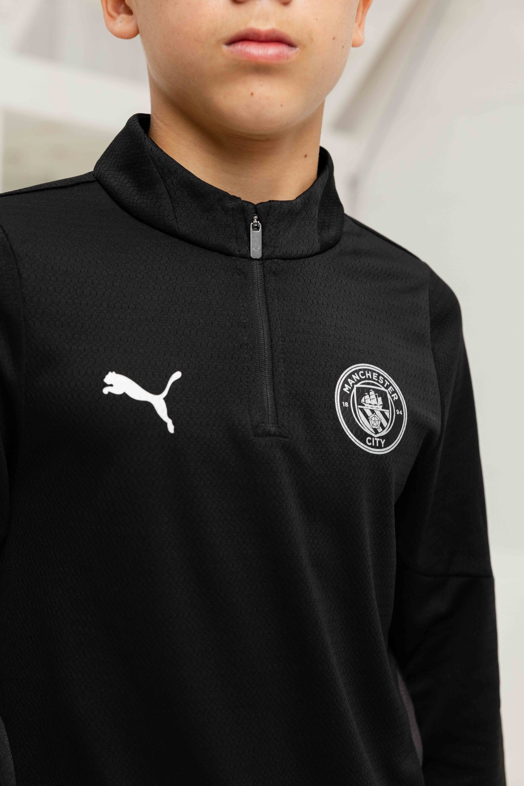 Manchester City 1/4-Zip Trainingspak Junior 2025/2026