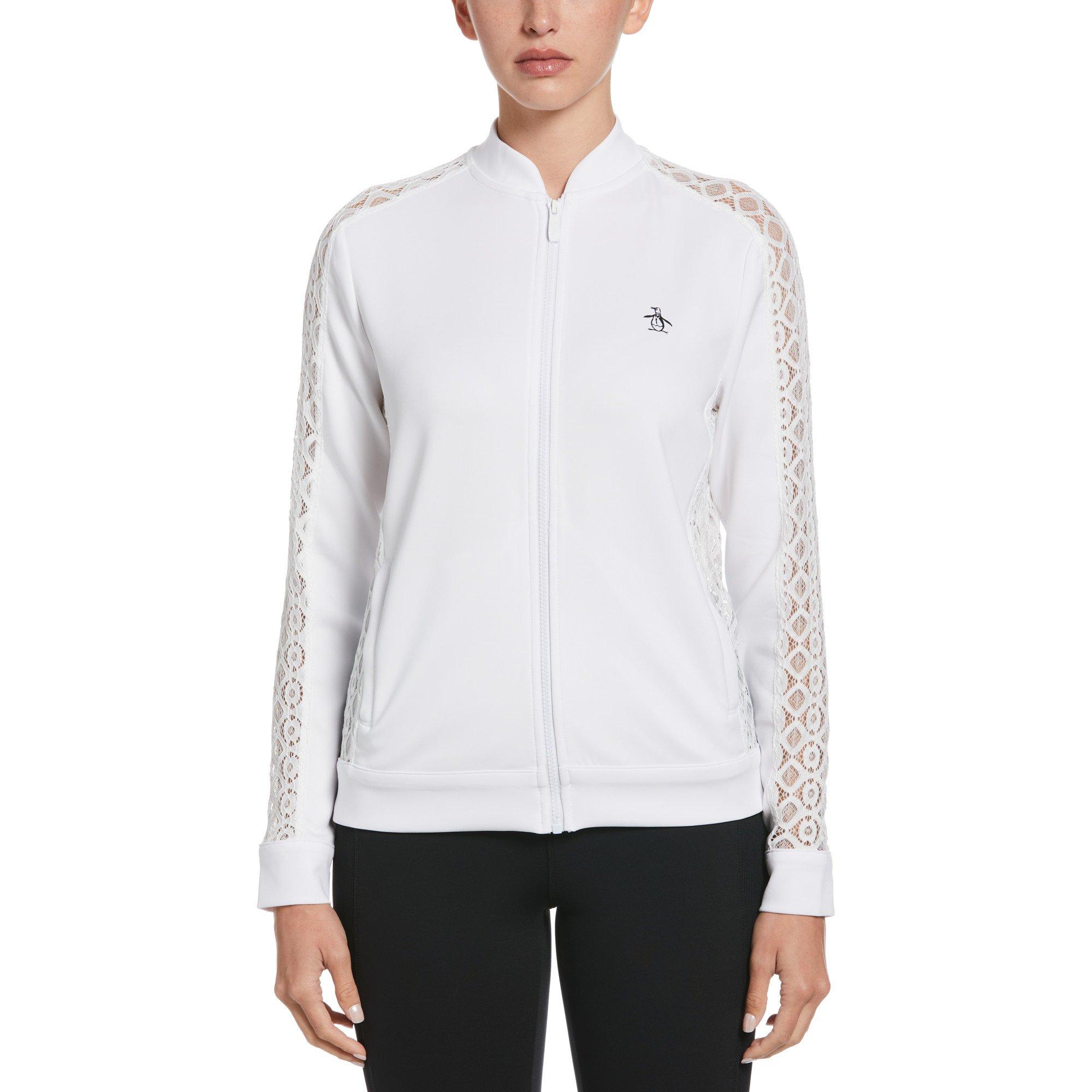 Original Penguin OP Knit Tennis Jacket Womens