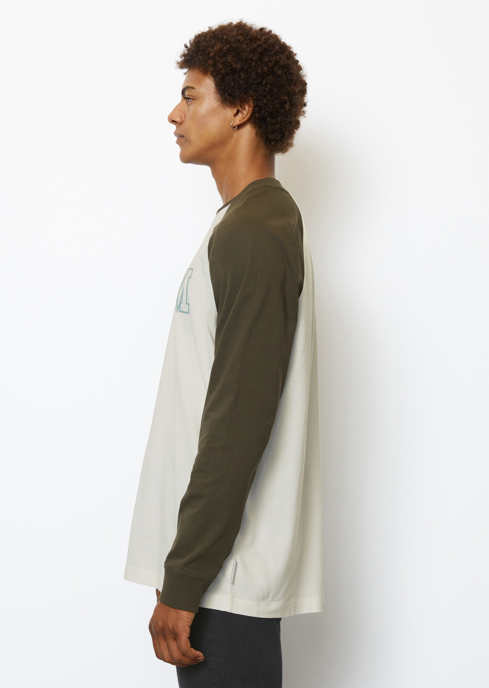 Heavy-Jersey-Longsleeve relaxed aus softer Bio-Baumwolle