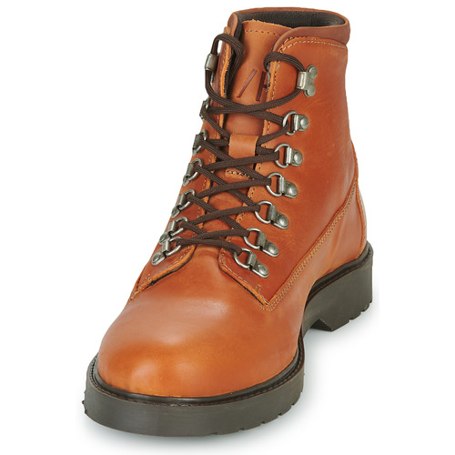 Selected - SLHMADS LEATHER BOOT - Cognac