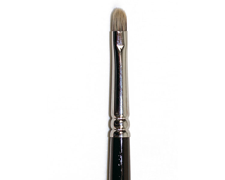 BELA - 101 Lippenpinsel flach-oval-kurz-spitz Kunsthaar