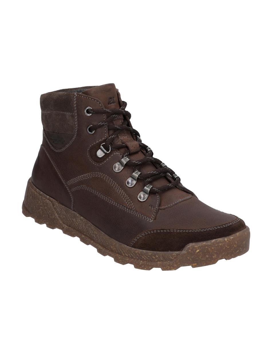Stiefelette Raymond 02, braun-kombi