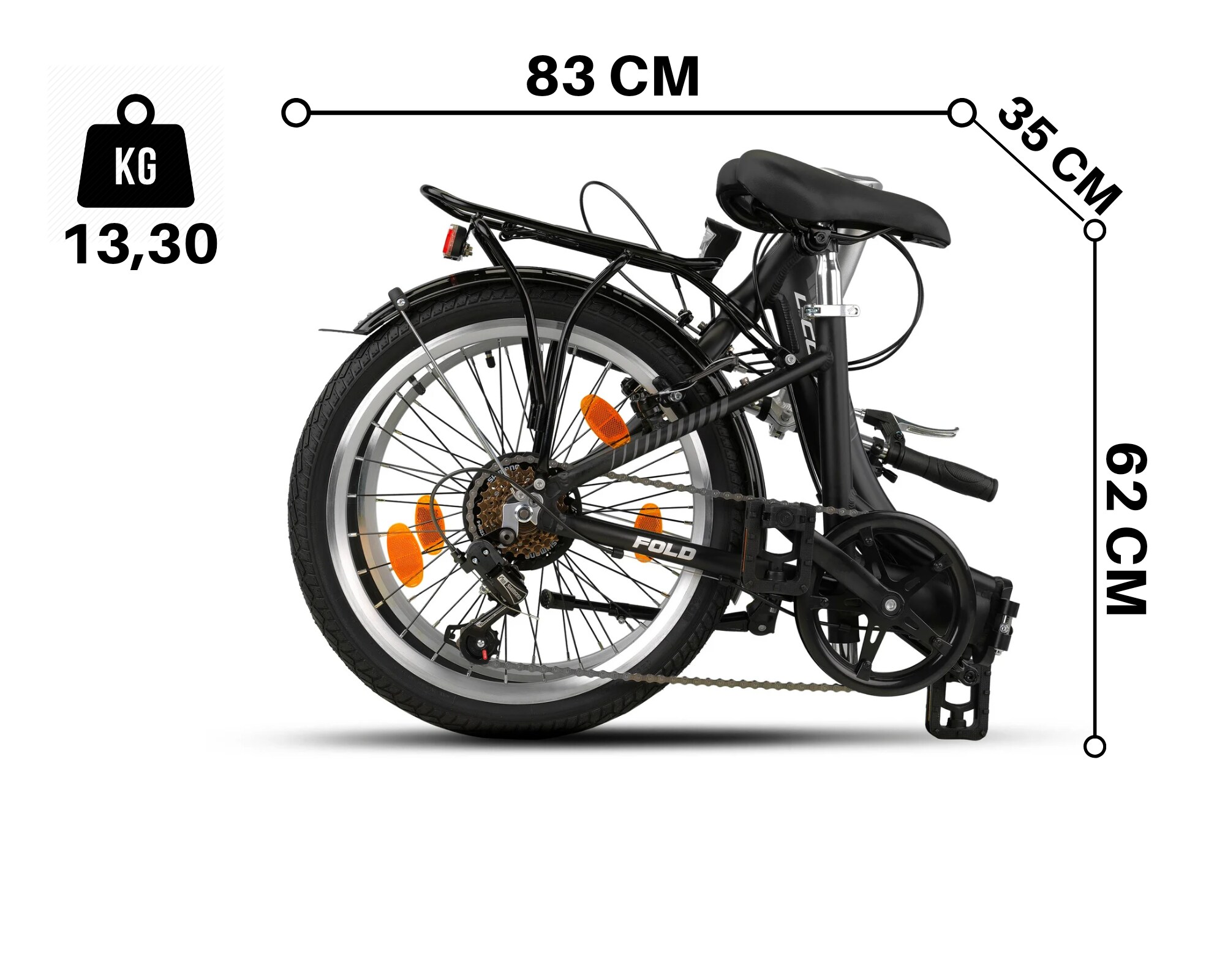 Licorne Bike Fold Premium Klapprad