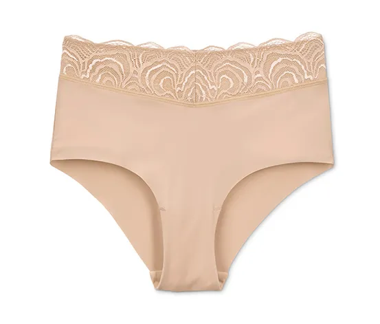 Highwaist-Panty, beige