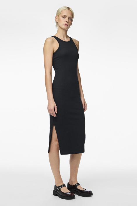 Pieces zwarte dames jurk