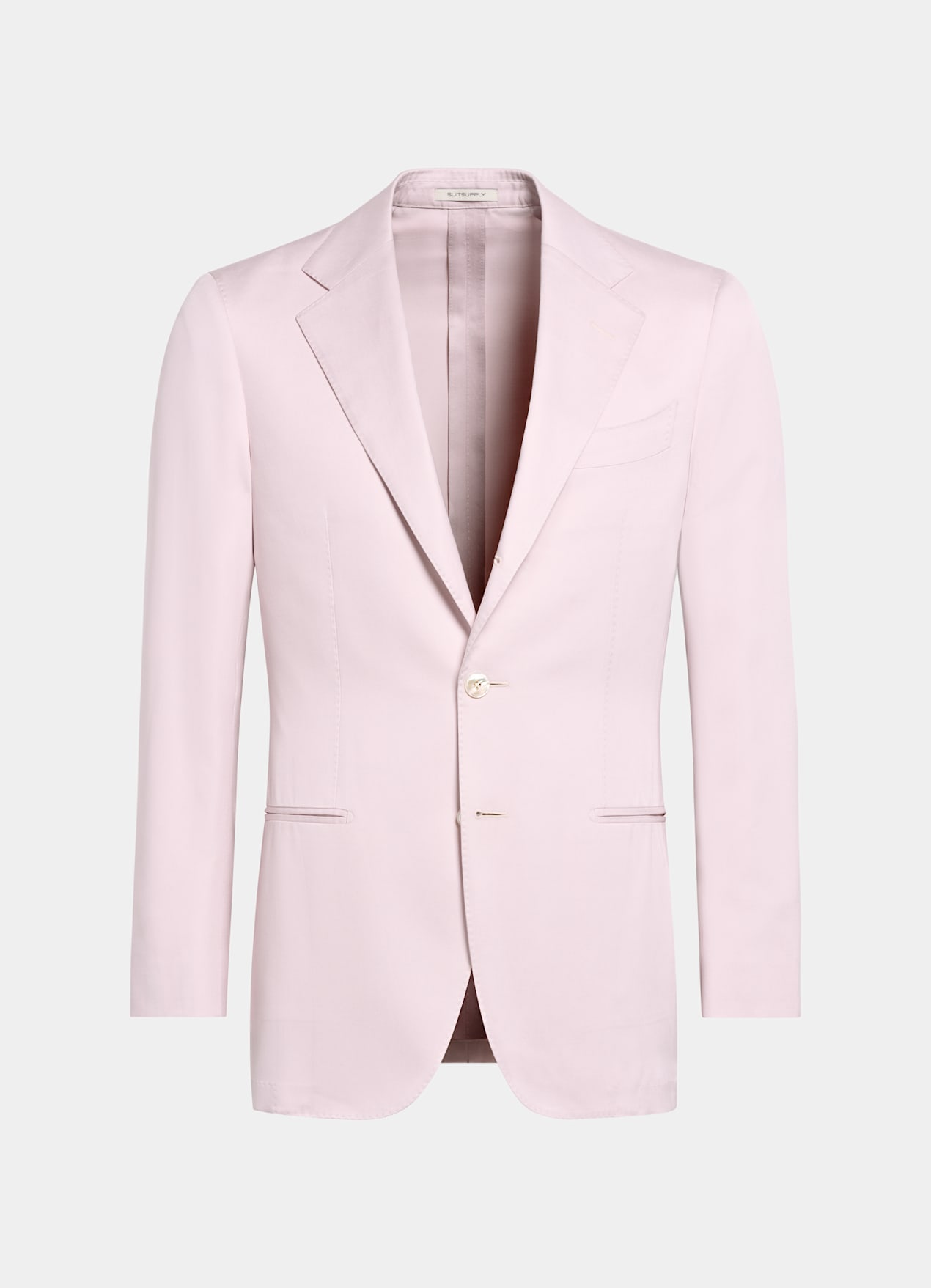 Costume Havana coupe Tailored rose clair