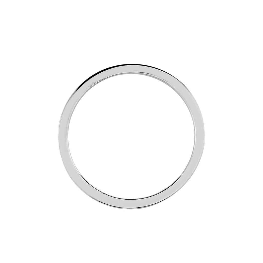 Bague Val Argent Blanc Oxyde De Zirconium