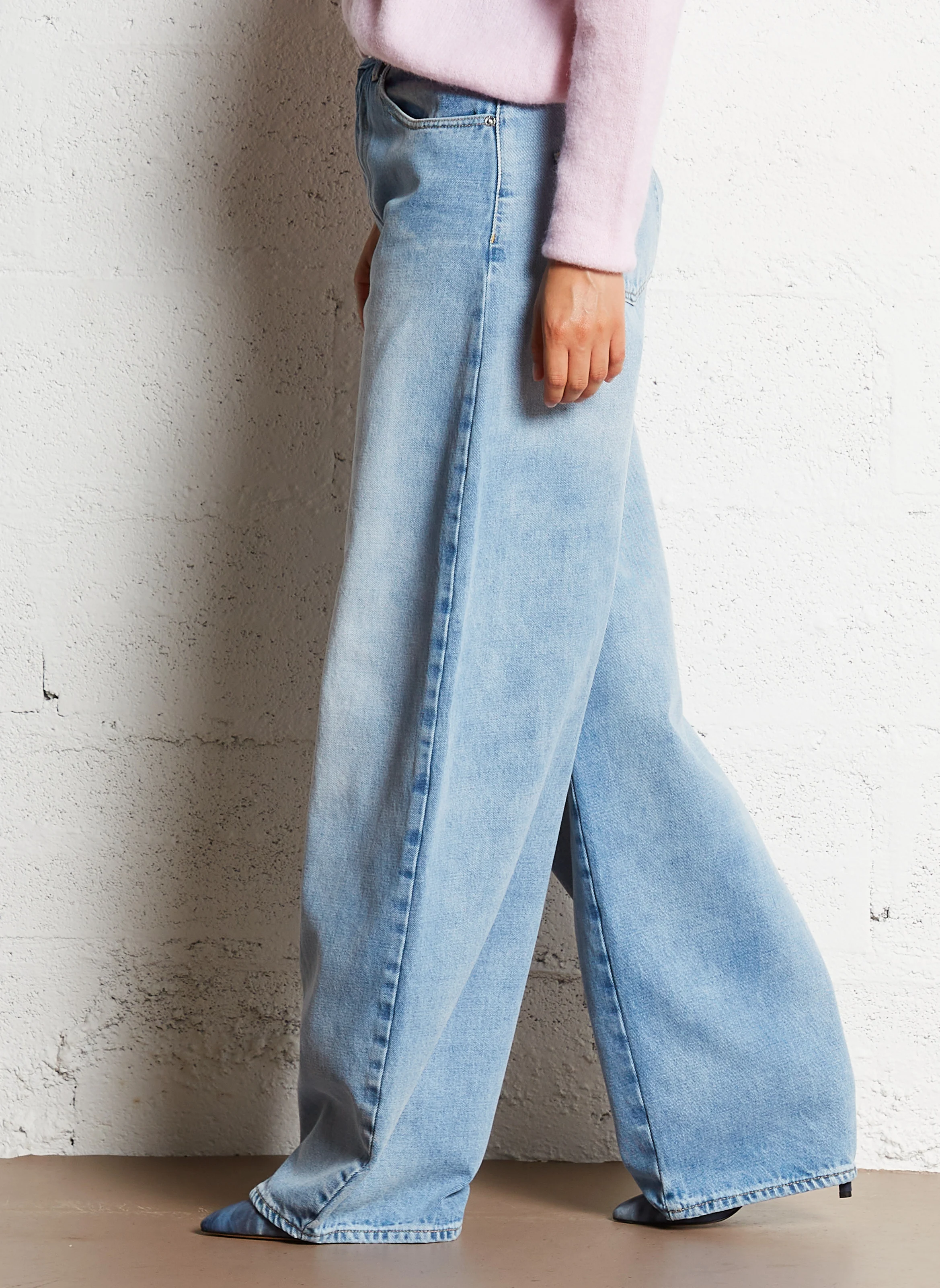 MEXICO - Jean baggy en coton | Bleu