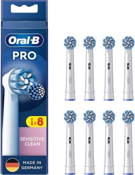 Oral-B Pro Sensitive Clean Opzetborstels 8 Stuks