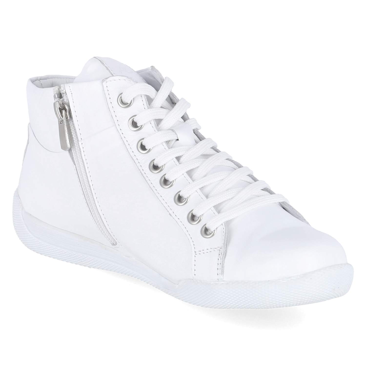 Andrea Conti Ankle Boots - weiß