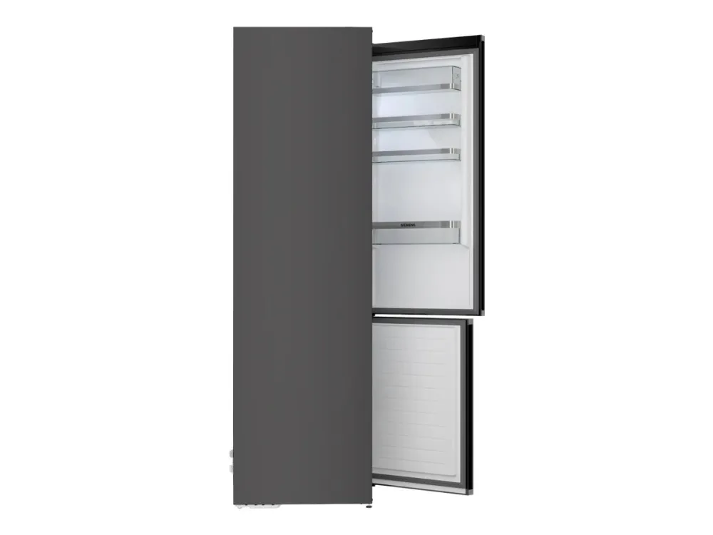 Siemens iQ500 KG39NAXCF - Køleskab/fryser - bund-fryser - Wi-Fi - bredde: 60 cm - dybde: 66.5 cm - højde: 203 cm - 363 liter - Klasse C - BlackSteel