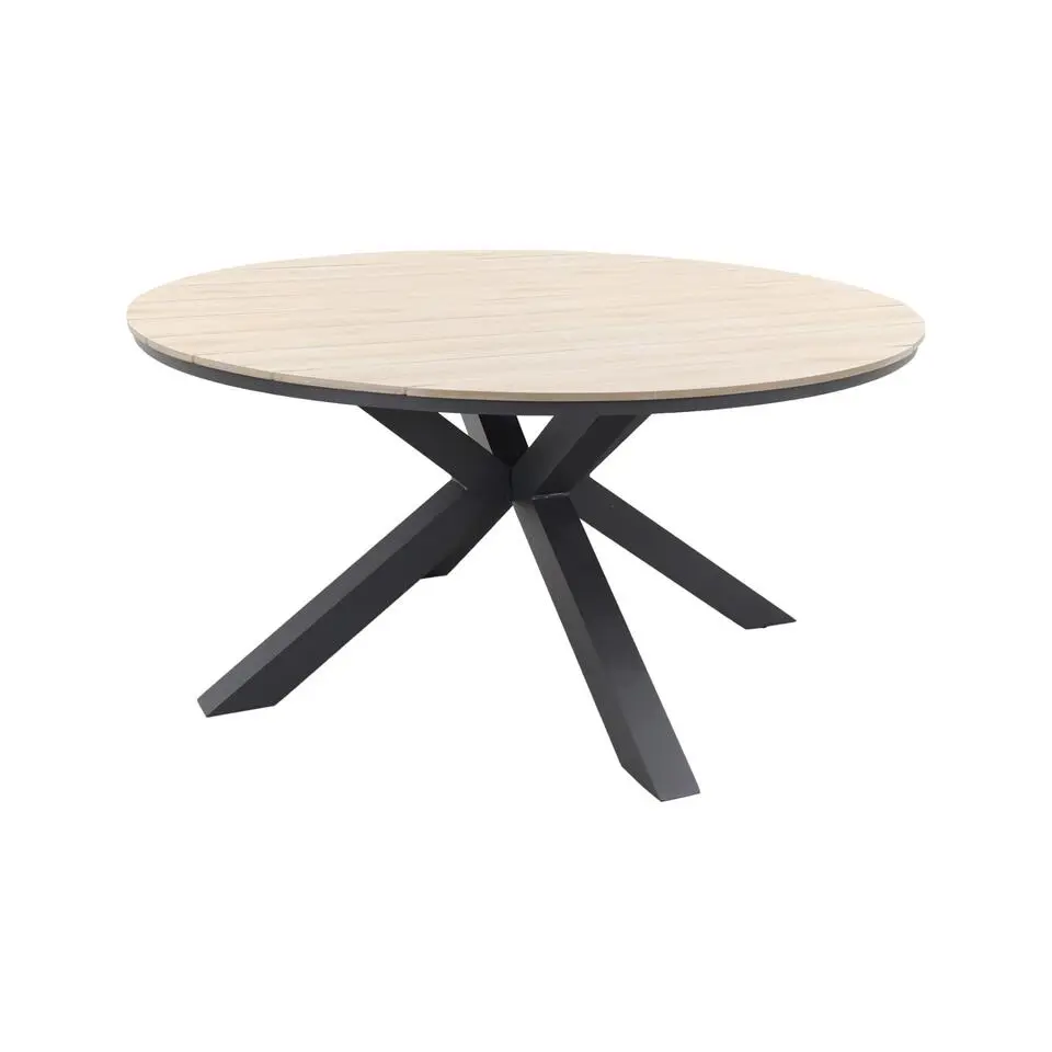 Jasmine natural / Garden Impressions Edison 148 cm. - ronde tuinset
