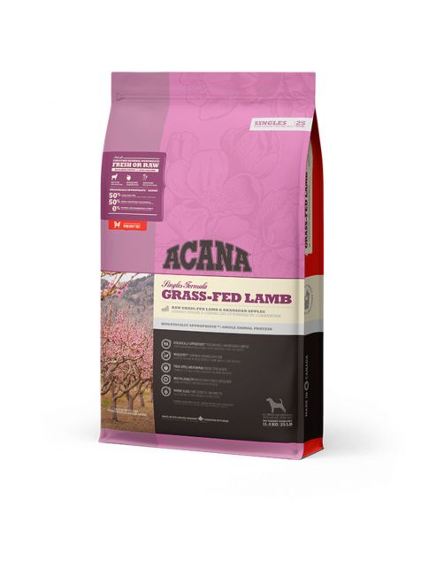 Acana Singles Grass-Fed Lamb Lam&Appel - Hondenvoer