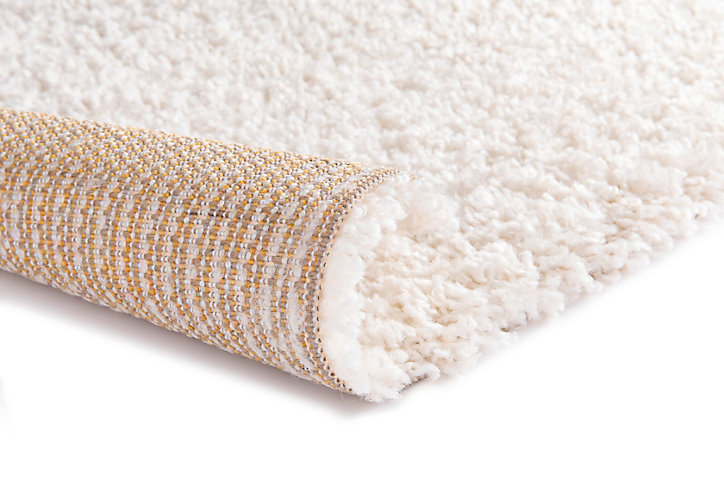 Tapis Coltrane GoodHome blanc cassé L.230 x L.160 cm