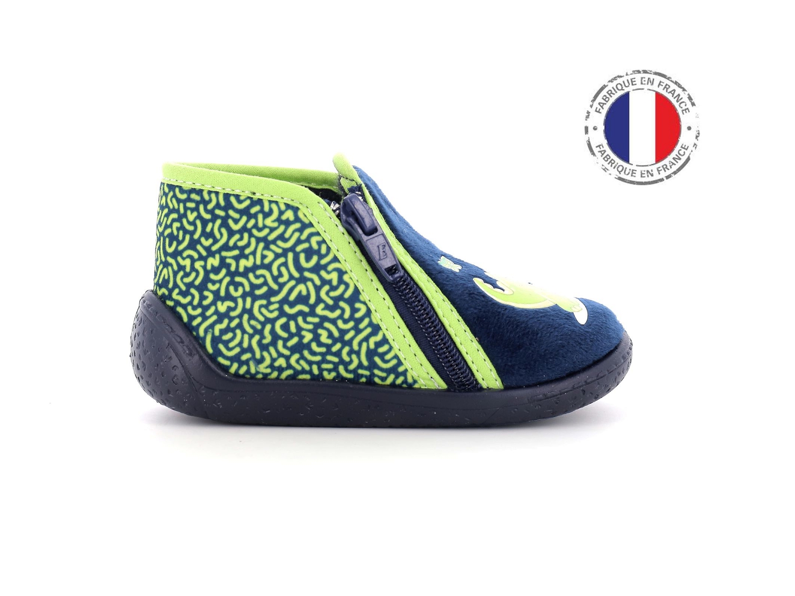 B brand-XADAGE TR 9779 Textile Marine-Vert