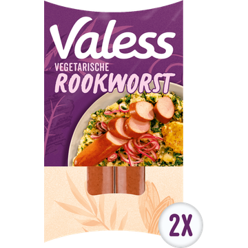 Valess Vegetarische Rookworst 2 Stuks 160 g
