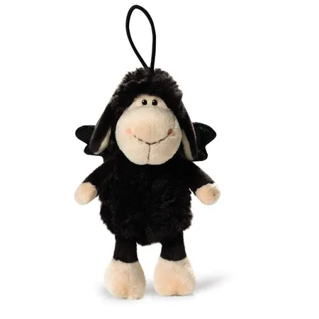 NICI Jolly Mäh Schaf don’t worry be happy mit Schlaufe, 15 cm