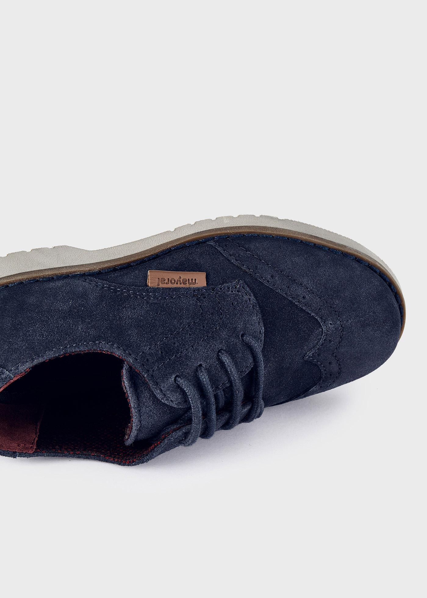 Sapato oxford infantil de couro