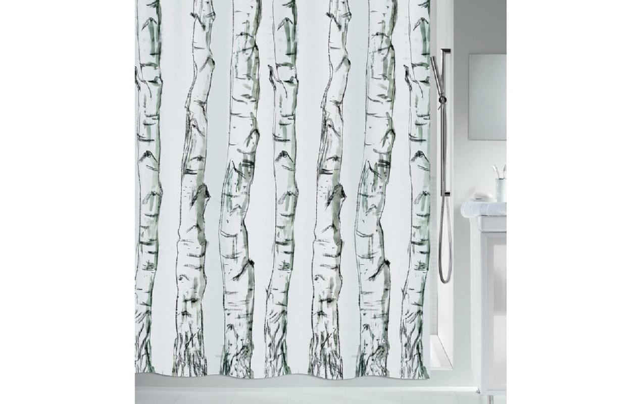 spirella Duschvorhang »Wood 180 x 180 cm/200 cm« Breite 180 cm