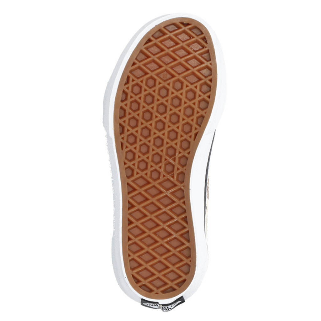 VANS Old SkoolLeopard Glitter sneakers zwart/camel/ecru