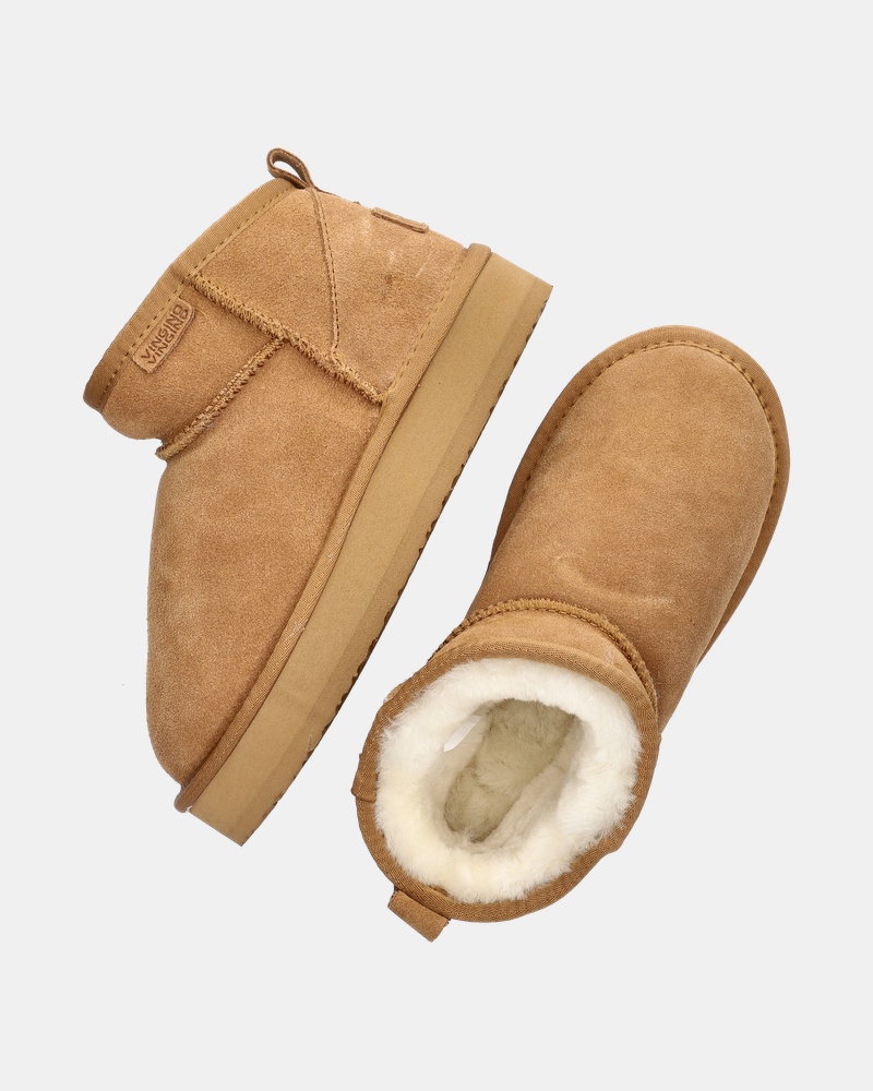 Vingino Sofia Low Gevoerde boots  - cognac