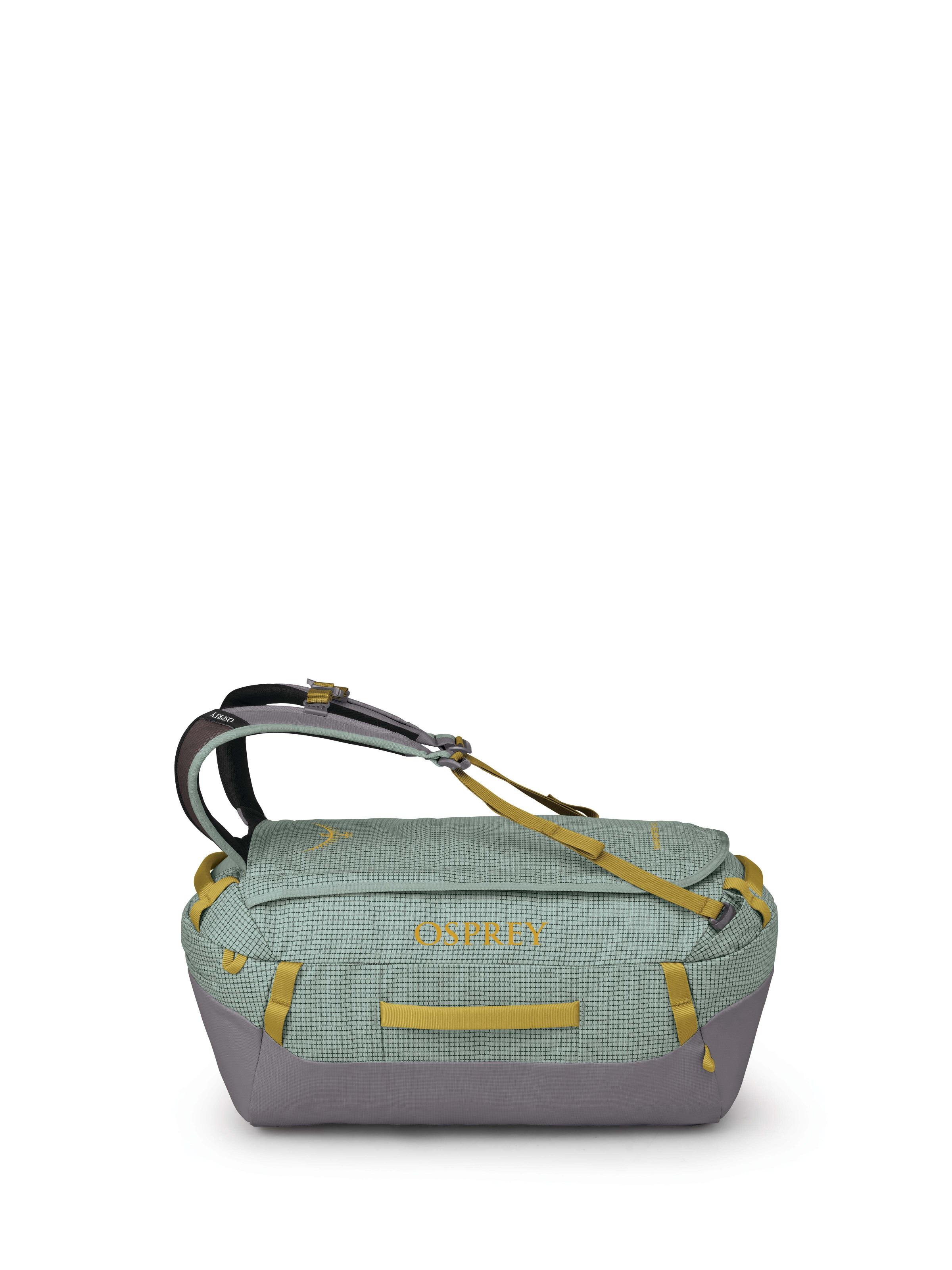 Osprey Transporter Duffel 40 Frosty Mint Soundwave Grey