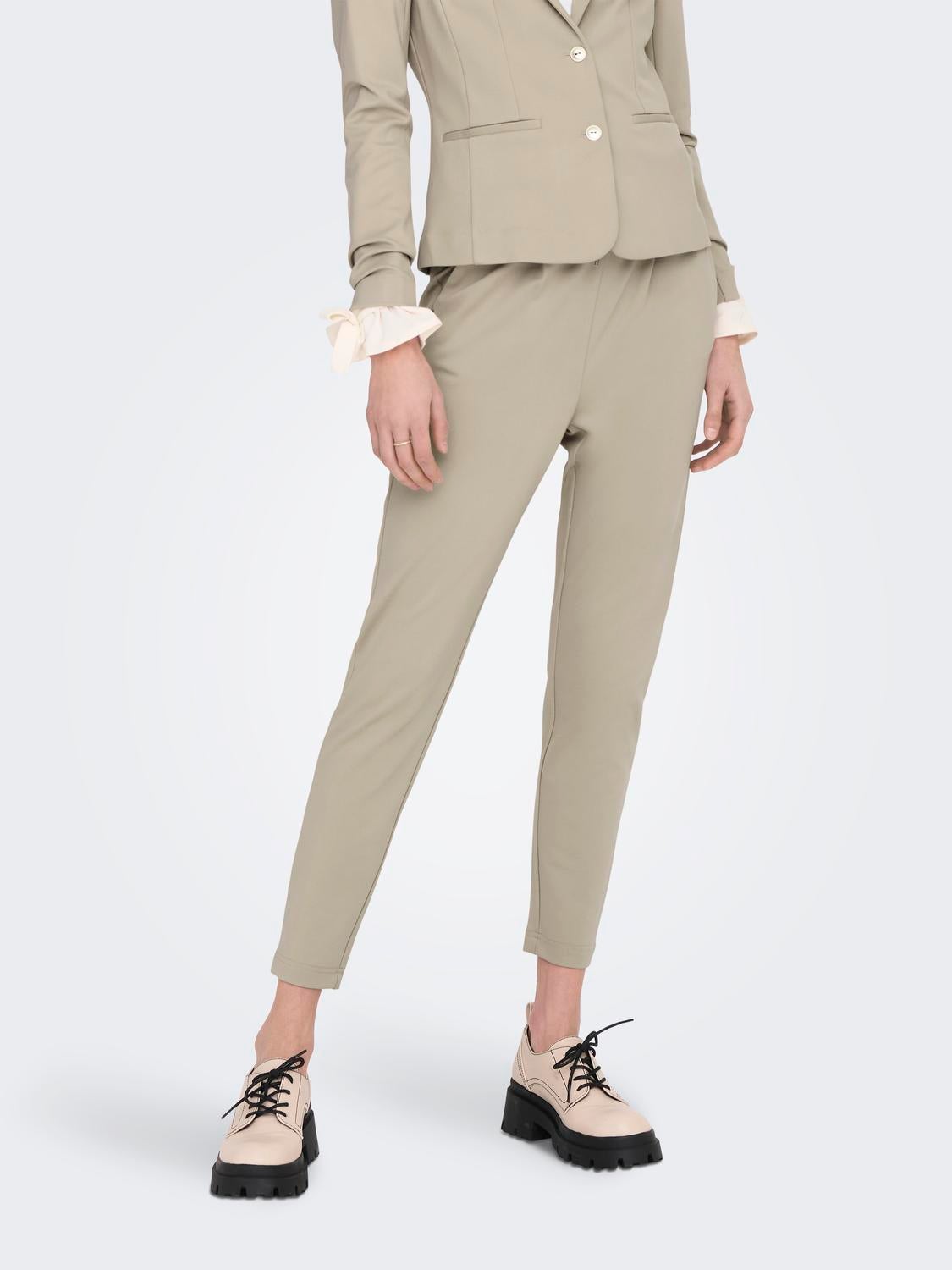 ONLPOPTRASH Mittlere Taille Normal geschnitten Klassische Hose Pure Cashmere