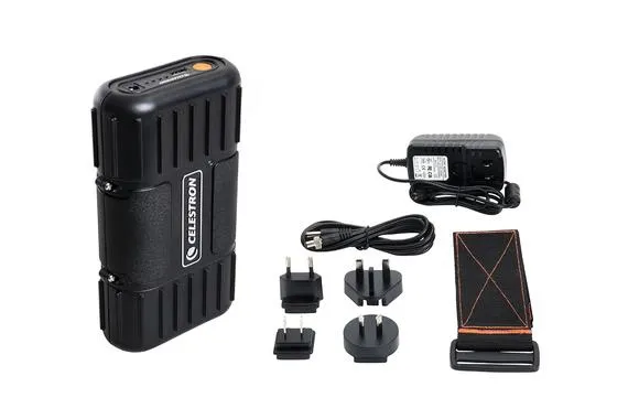 Celestron Power Tank Lithium LT, Teleskop kraftværk, Sort, 101,6 mm, 50,8 mm, 190,5 mm, 630 g