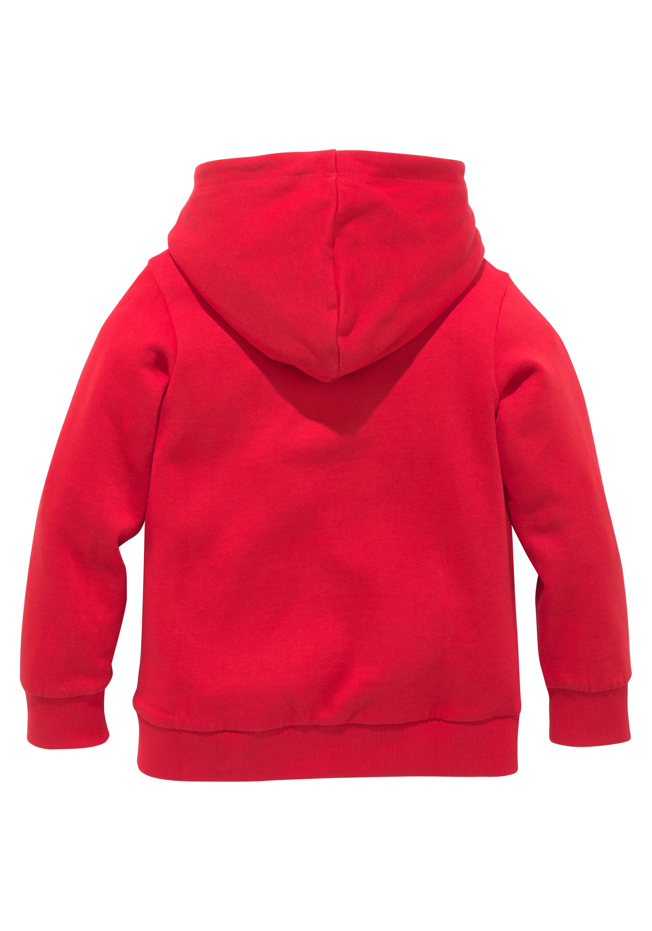 KIDSWORLD Kapuzensweatshirt »BEST JOB EVER!«, Kapuzensweatshirt mit Traktor-Print