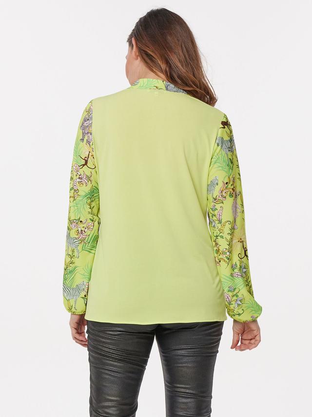 Blusenshirt Yellow Safari