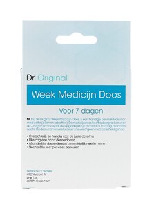 Dr. Original Week Medicijn Doos 1ST