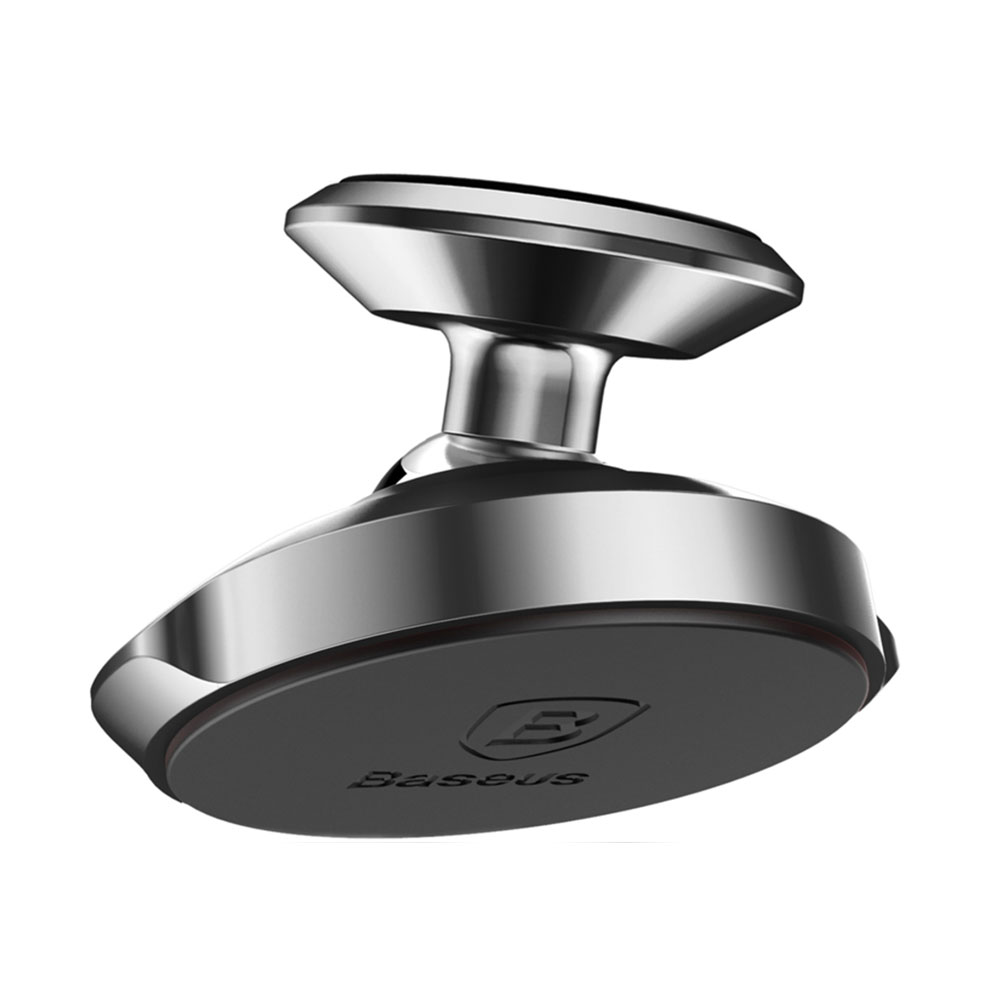 Magnet Auto KFZ Mini Alu Halterung 360° Grad selbstklebend - Schwarz